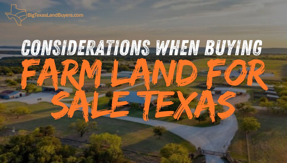 Farm Land for Sale Texas