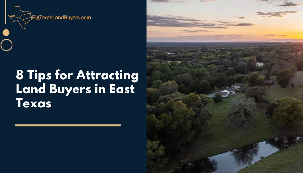 8 Tips for Attracting Land Buyers in East Texas