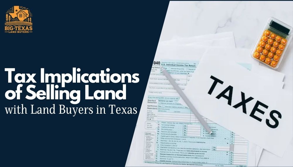 Tax Implications of Selling Land with Land Buyers in Texas