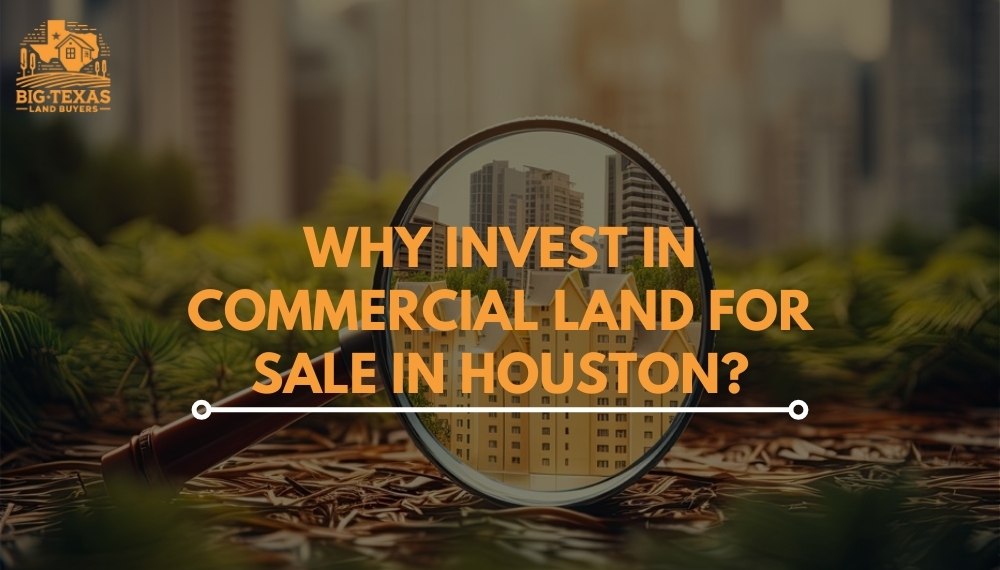 Why Invest in Commercial Land for sale in Houston?